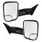 16-18 Toyota Tacoma Power, Heated w/TS Upgrade Flip Up Style w/Chrome Performance Tow Mirror PAIR