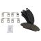Front & Rear Performance Rotor & Posi Ceramic Pad Kit 07 Chevy Truck/SUV