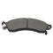 88-96 Corvette Front & Rear Premium Posi Ceramic Disc Brake Pads & Performance Rotor Kit