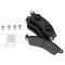 88-96 Corvette Front & Rear Premium Posi Ceramic Disc Brake Pads & Performance Rotor Kit