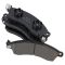 88-96 Corvette Front & Rear Premium Posi Ceramic Disc Brake Pads & Performance Rotor Kit