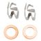 Semi Metallic Brake Pad, Performance Rotor and Caliper Kit