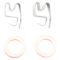 Semi Metallic Brake Pad, Performance Rotor and Caliper Kit