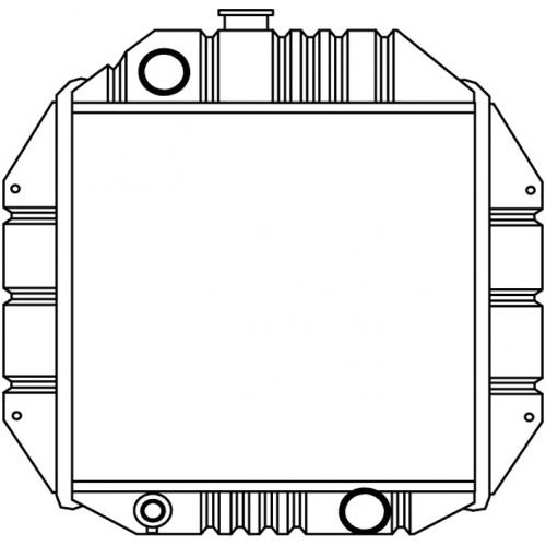 1978 Ford truck radiator #8