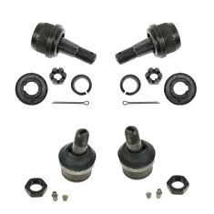 1970-91 Upper & Lower Ball Joint 4WD Kit (Set of 4) (MOOG)