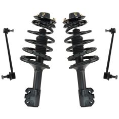 97-03 Camry Solara w/ V6 ES300 Avalon Front Strut & Spring Assembly w/ Sway Bar Links