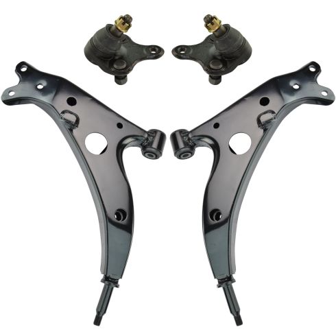 96-00 Toyota Rav4 2dr (w Steel Wheels) Front Lower Control Arm & Ball Joint Set (4pc)