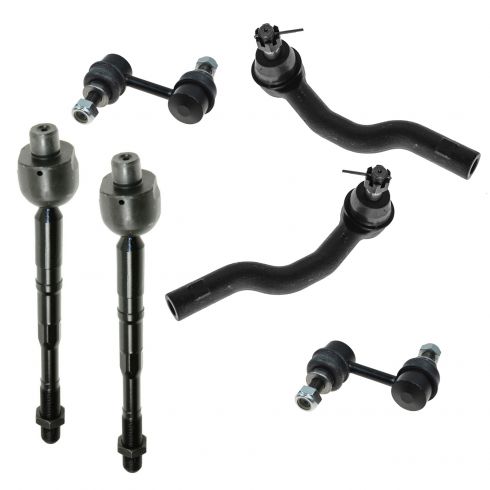 2004-2014 Nissan Titan 6 Piece Set Steering & Suspension Kit - Nissan ...