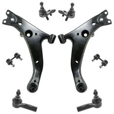 96-02 Toyota Corolla, Prizm Front Steering & Suspension Kit (8pc)