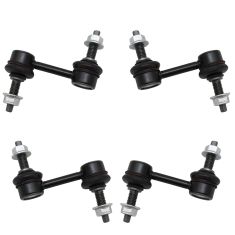 97-17 Corvette; 04-09 Cadillac XLR Front & Rear Sway Bar Link Kit (4pc)