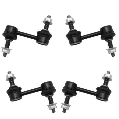 97-17 Corvette; 04-09 Cadillac XLR Front & Rear Sway Bar Link Kit (4pc)