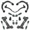 08-09 Envoy, 9-7X, Trailblazer; 08 Ascender Front Steer & Suspension Kit (14pc)