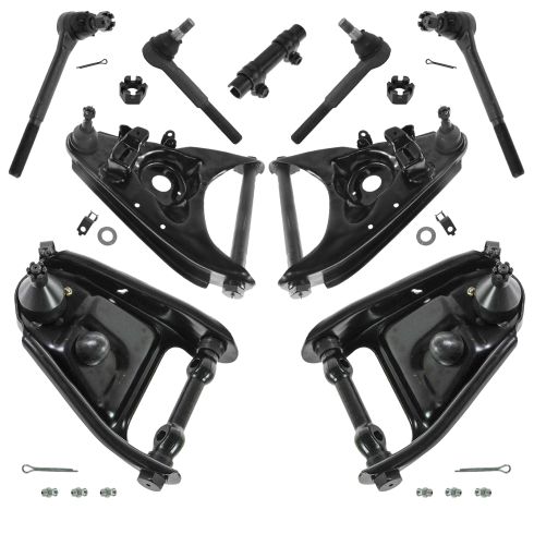 71-86 GM Van PU 2500 3500 2WD Front Steering & Suspension Kit (10pcs)