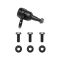 Front Steering Suspension Drivetrain Kit 12pc