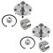 92-03 Toyota Camry Sienna Avalon 6 cyl Solara Lexus RX300 Hub Bearing Front Pair
