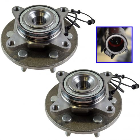 DTA Front Wheel Bearing & Hub Assembly Pair - NT515042 For RWD Ford Expedition & Navigator