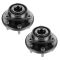 07-13 Acadia; 08-14 Enclave; 07-10 Outlook; 09-12 Traverse Rear Wheel Bearing & Hub Assy PAIR