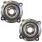 08-16 Toyota Sequoia; 07-16 Tundra w/4WD Front Hub & Bearing Assembly Pair