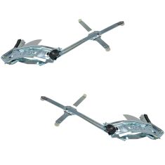 82-91 Chevy PU Truck Pwr Window Reg w/ Motor PAIR