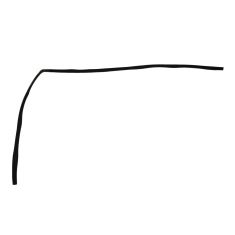 1984-91 Ford Van Front Door Complete Glass Run Channel Weatherstrip Seal LF = RF