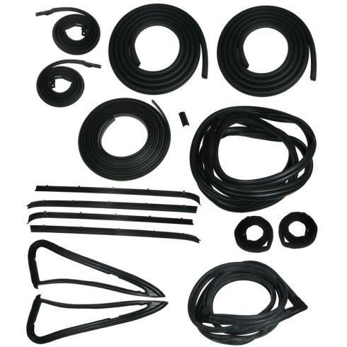 1985-1986 Chevy C10 Truck Complete Weatherstrip Seal Kit | GM Square ...