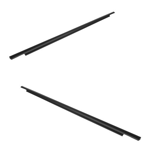 07-14 Toyota FJ Cruiser Front Door Mtd Outer Belt Moulding Weatherstrip Sweep Pair (Toyota)