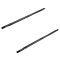 07-14 Toyota FJ Cruiser Rear Door Mtd Outer Belt Moulding Weatherstrip Sweep Pair (Toyota)