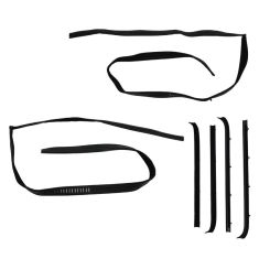 Window Sweep & Run Channel Weatherstrip Seal Set
