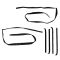 Window Sweep & Run Channel Weatherstrip Seal Set
