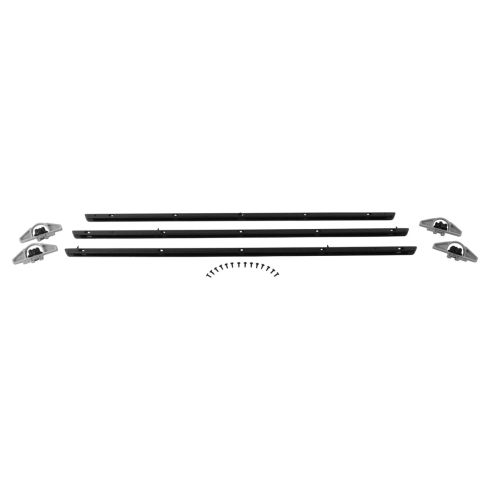 2016 Toyota Tundra (w/5.5 foot Bed) Bed Side Track Deck Rail System w/Installation Kit (Toyota)