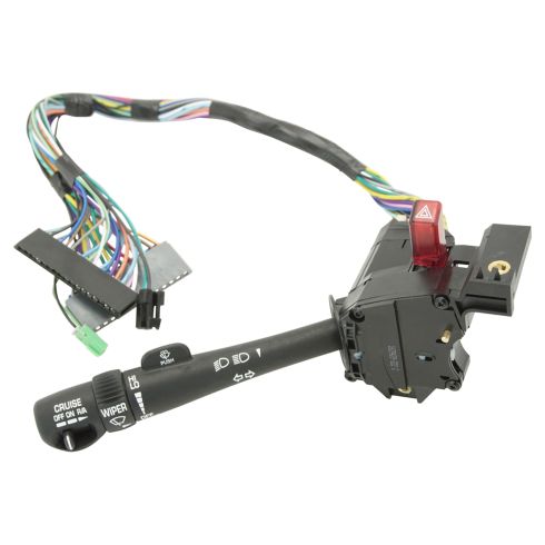 How To Install Replace Turn Signal Wiper Switch Chevy ... low beam wiring diagram 1994 chevy blazer 